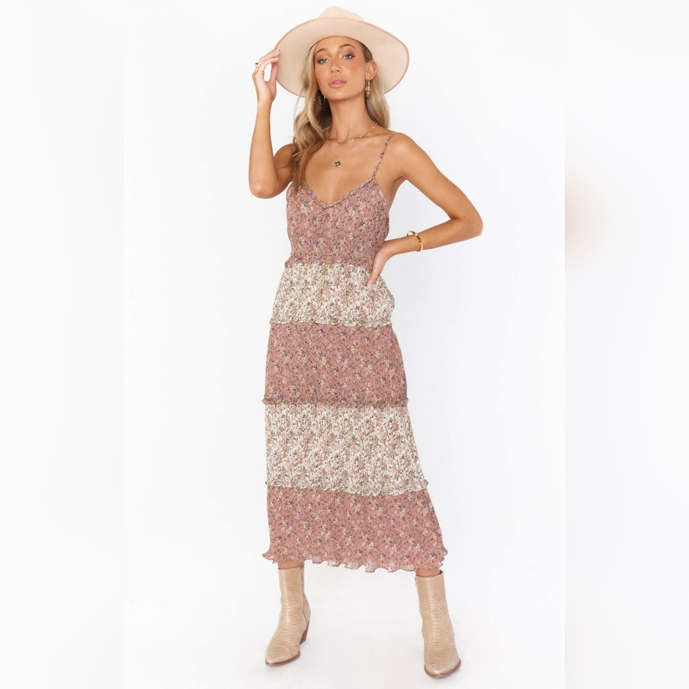 Show Me Your Mumu Emira Maxi Dress Floral Print